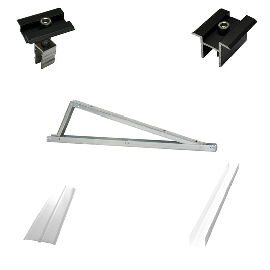 Montageset TRITON Süd für 2 Module nebeneinander T.Werk | Made in Germany