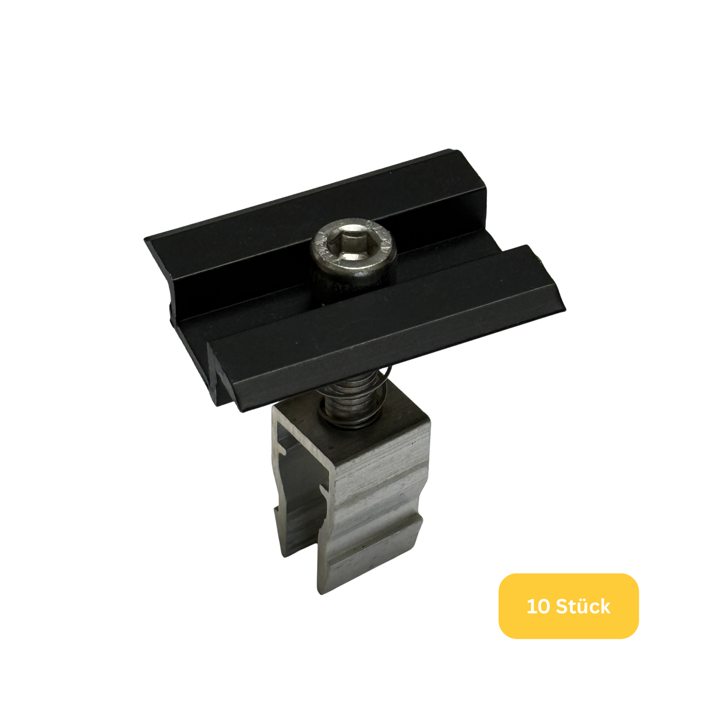 TRITON Mittelklemmen-Set 3.0 schwarz 100 Stück